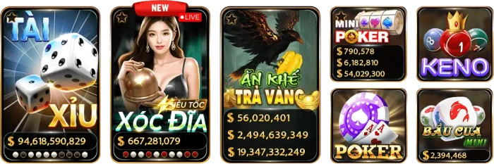 Hitclub Vin  List game