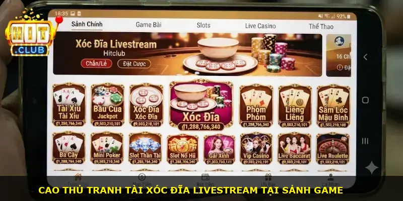 Xóc đĩa Livestream Hitclub - ảnh 1