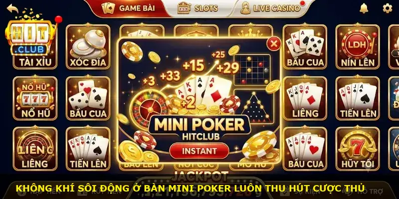 Mini poker Hitclub - ảnh 1